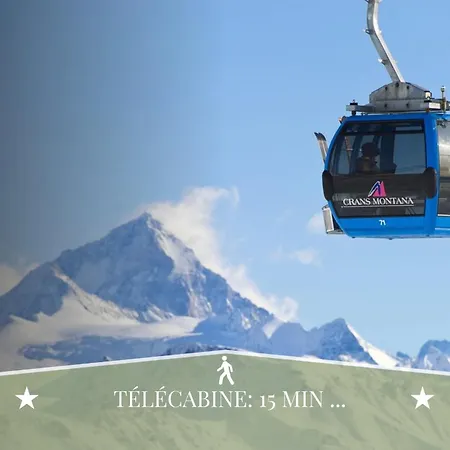 Plein Ciel Horizon I Balcony I Near Cable Cars I Parking I View Of The Alps Casa vacanze Crans-Montana